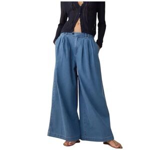 Gap x Doen denim wide leg trousers size 27/4